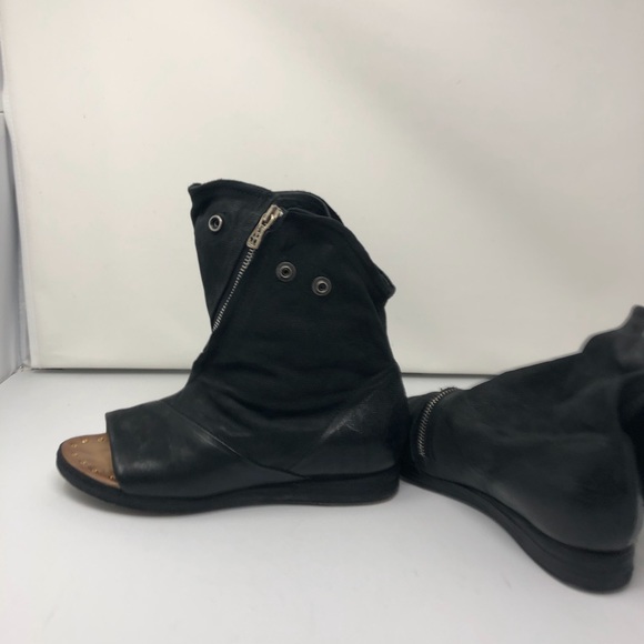 FREE PEOPLE Verona Slouch Boots in Black - Picture 4 of 8